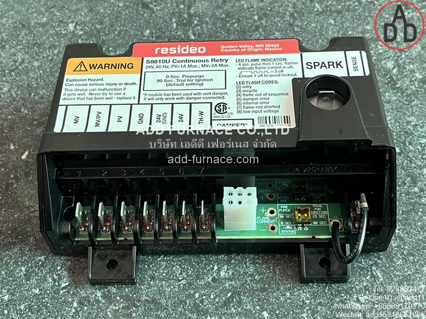 Honeywell S8610U Continuous Retry(12)